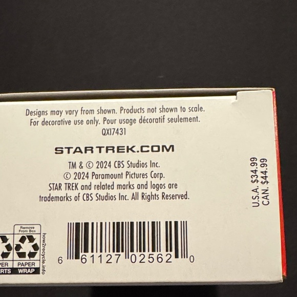 Hallmark Keepsake Star Trek Ornament (NWT) - Picture 7 of 7